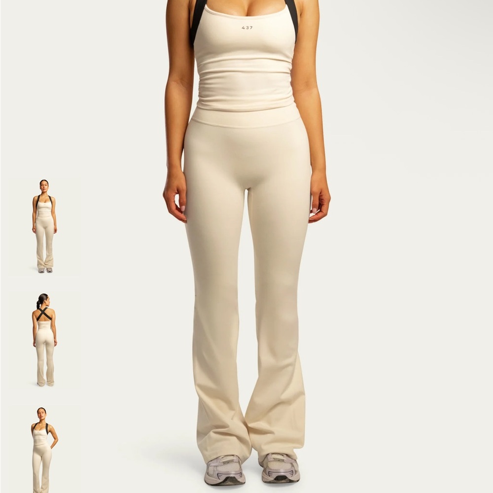 437 Cream Pants